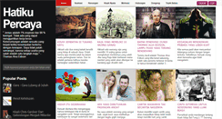 Desktop Screenshot of hatikupercaya.com